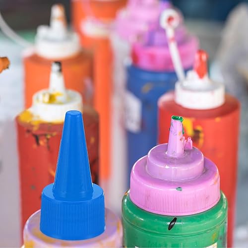 Miniatura 6 de PATIKIL Tapas de botella giratorias, 40 tapas de botella 20410, tapas de repuesto para botellas dispensadoras de pegamento, tapas dispensadoras,