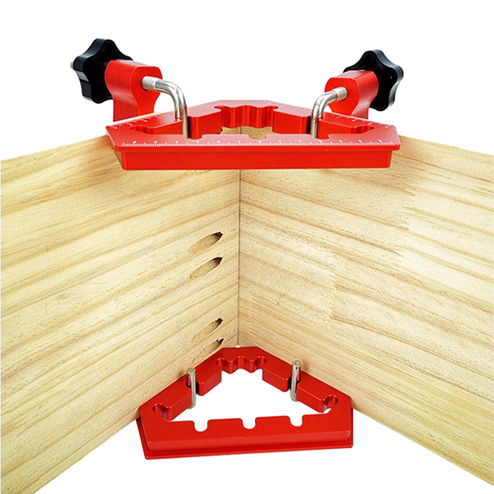 Przyrząd do Pomiaru Kątów Precyzyjny Wskaźnik Ze Stopu Aluminium 90° | Przyrząd Do Pomiaru Kątów do Renowacji Domu, Budowy, Montażu Drzwi, Okien, Skrzynek, Szuflad, Szafek i