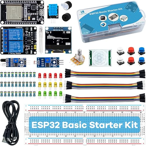 LAFVIN Basic Starter Kit for ESP32 ESP-32S WiFi IoT