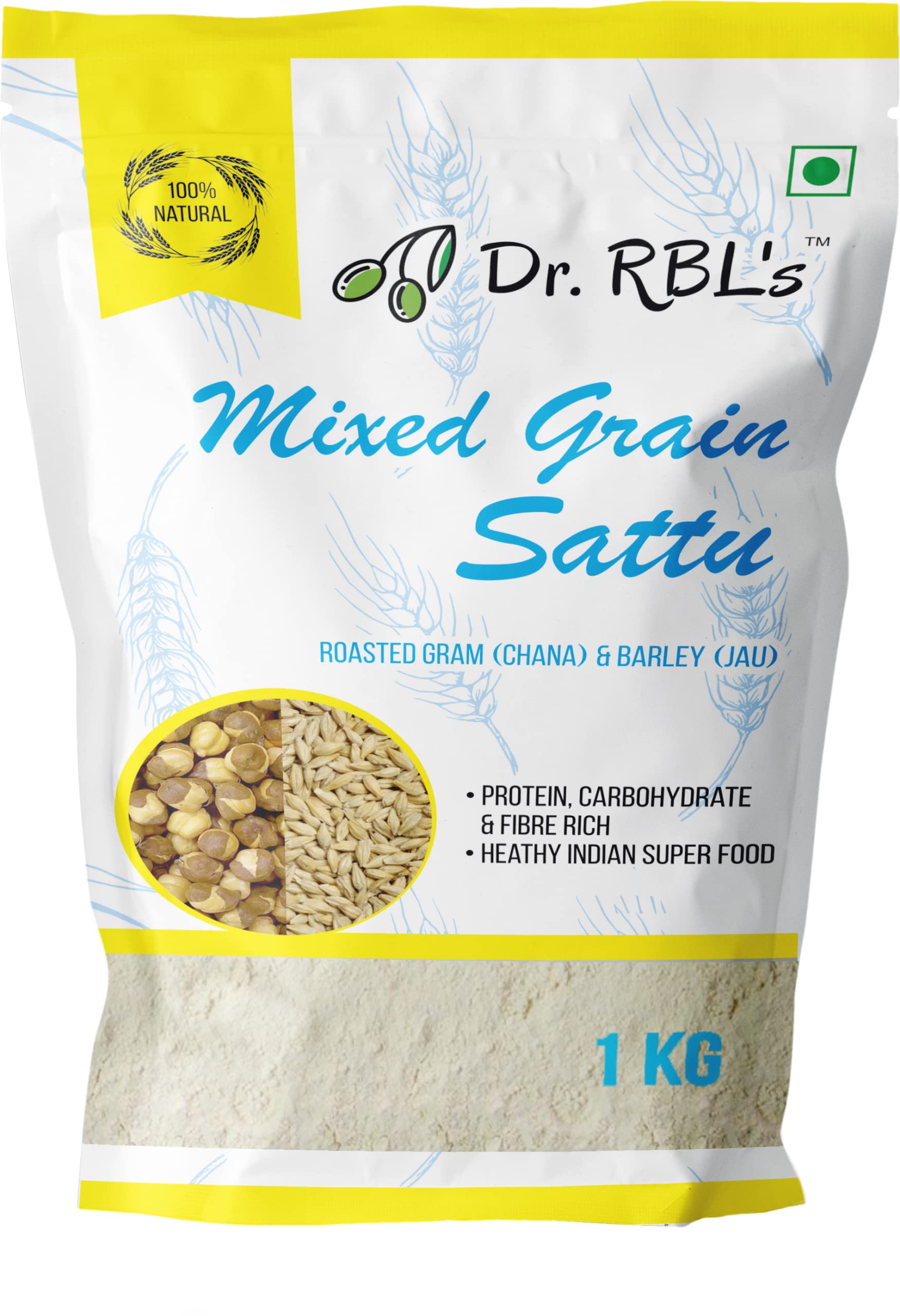 Buy Dr. RBL's Sattu Powder Mixed Grain Sattu Atta Chana Sattu with