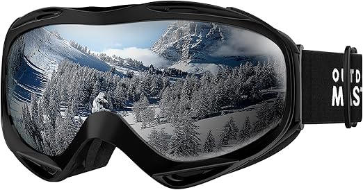 OutdoorMaster OTG Ski Goggles - Over Glasses Ski/Snowboard Goggles for Men, Women & Youth - 100% UV Protection OutdoorMaster OTG Ski Goggles - Over Glasses Ski/Snowboard Goggles for Men, Women & Youth - 100% UV Protection