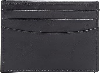 Amazon Essentials Mens Slim Card Carrier Wallet | Slim