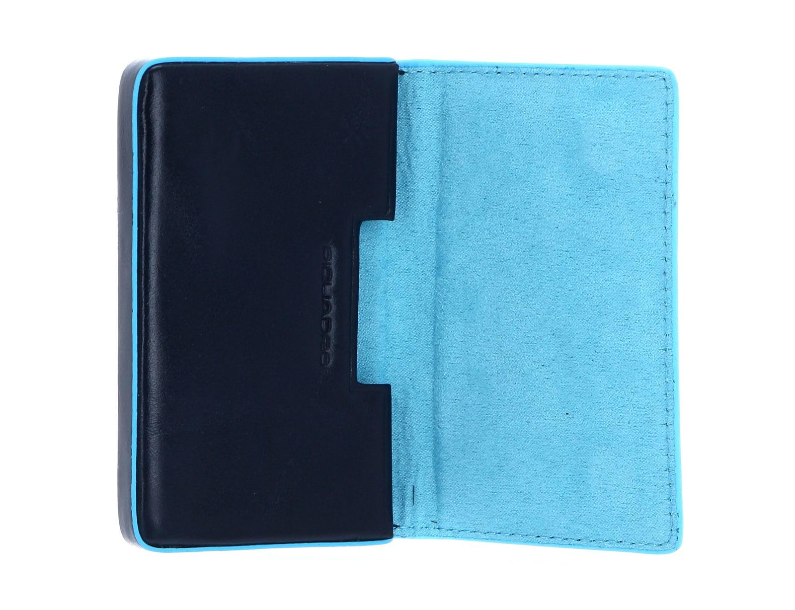 Piquadro PP1263B2 Porta Biglietti Da Visita, Collezione Blu Square, Blu