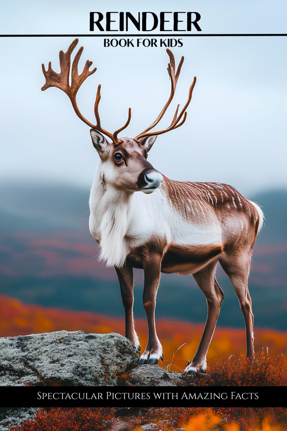 Reindeer Book for Kids: Spectacular Pictures with Amazing Facts
