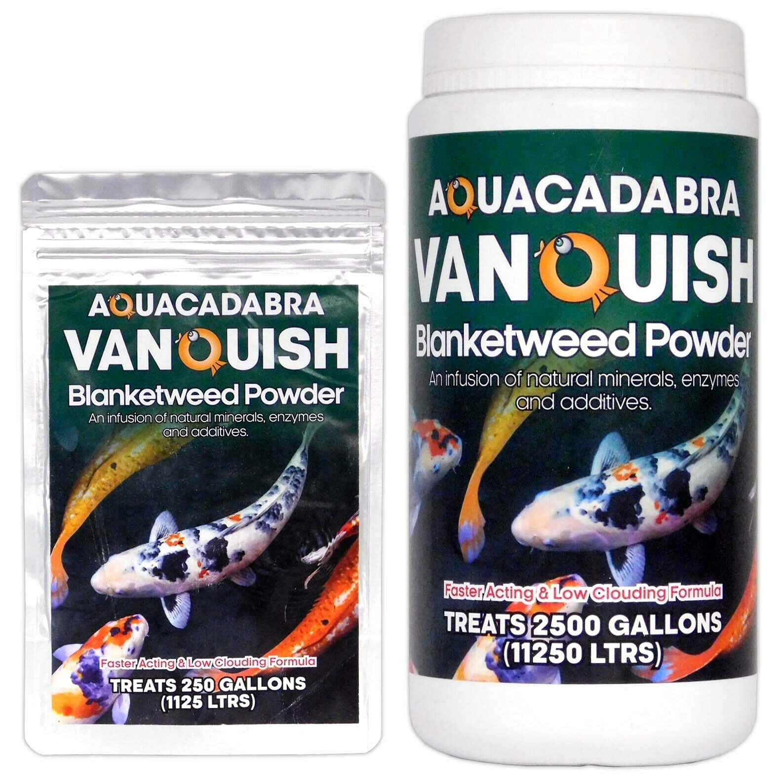 AquacadabraVanquish Blanketweed Powder Pond Water Solution Remove Nuisance Algae Blanket Weed 1kg