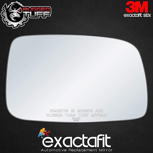 Miniatura 3 de exactafit 8201R Espejo lateral del pasajero de repuesto derecho compatible con Toyota Solara 2004-2008