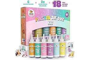 Pastel Tie Dye Kit for Large Groups, DIY Tie Dye Kit, Tie...