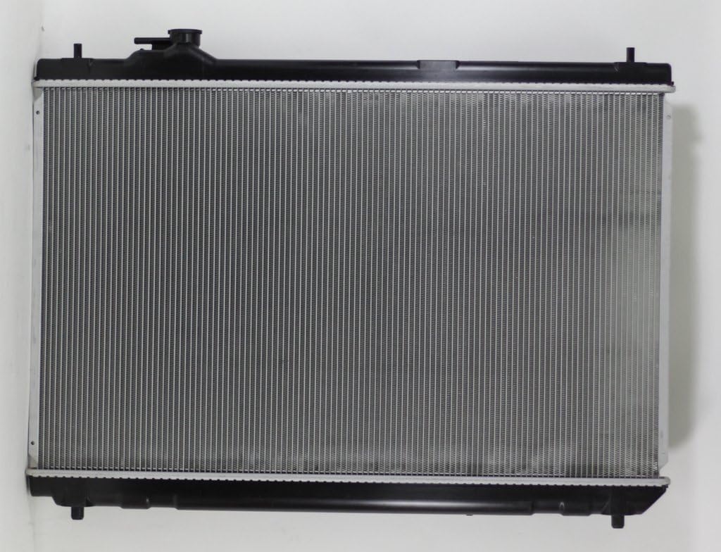 Radiator - Pacific Best Inc. Compatible/Replacement for 2849 04-07 Toyota Highlander V6 Without Tow Package - Plastic Tank Aluminum Core