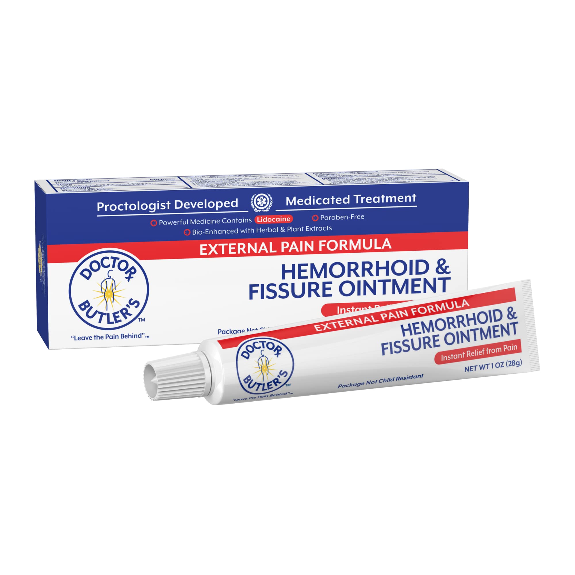 Buy Doctor Butler's External Hemorrhoid & Fissure Ointment Instant