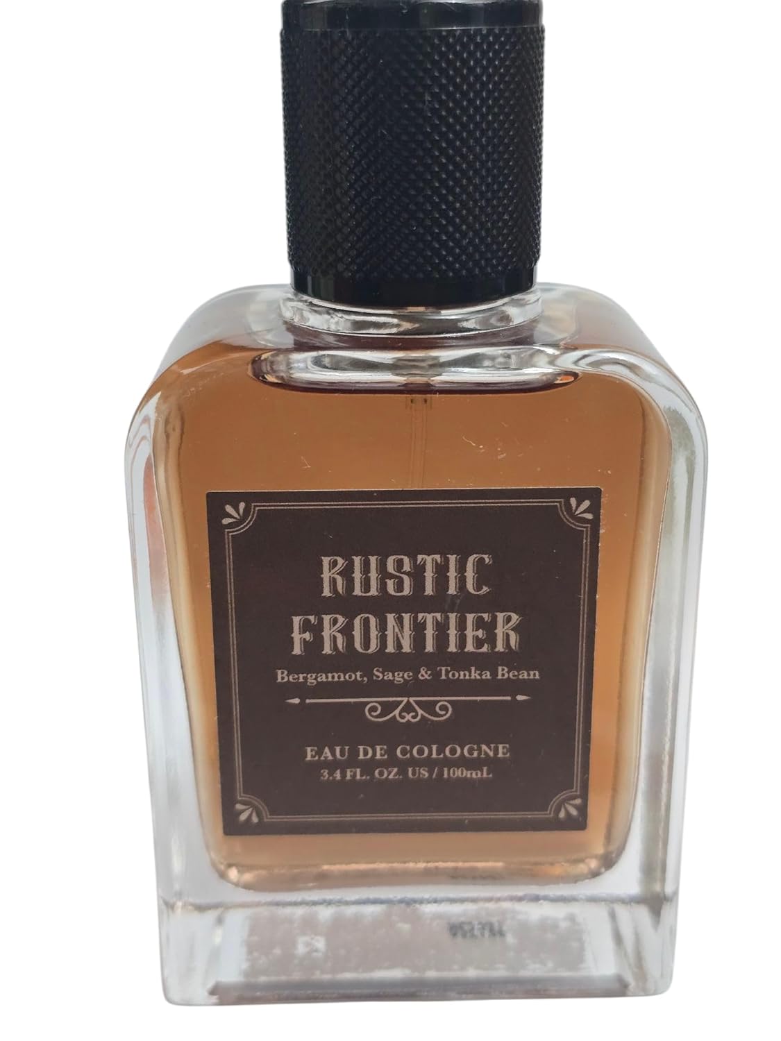 Rustic Frontier Eau de Parfum for Men – 3.4 FL OZ (100 ml) | Long-Lasting Masculine Cologne with Bergamot, Sage & Tonka Bean | Bold, Fresh & Woody Fragrance | Premium Men’s PerfumeUnboxed
