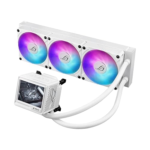 Miniatura 15 de ASUS ROG RYUJIN III 360 ARGB EXTREME White Edition - Enfriador líquido de CPU AIO todo en uno, AMD Ryzen 9000 e Intel Core Ultra Ready, bomba Asetek