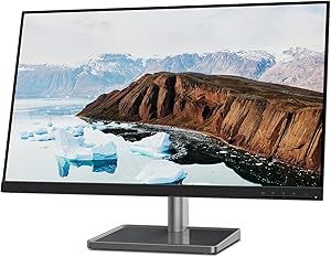 Lenovo L27m-30-2022 - Everyday Monitor - 27 Inch FHD - 75 Hz - AMD FreeSync - Low Blue Light Certified - Tilt Stand - Integrated Speakers - HMDI & VGA & USB-C,Grey