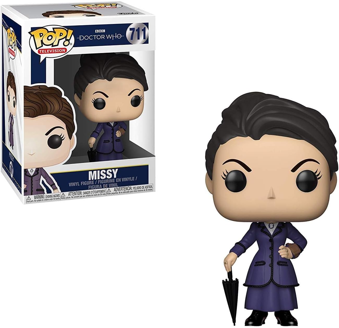 Funko Pop Television: Doctor Who - Missy Collectible Figure, Multicolor