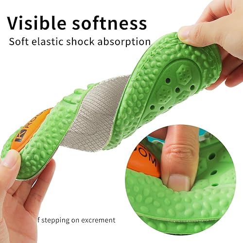 Miniatura 10 de Plantillas de zapatos para hombres y mujeres, plantillas de espuma viscoelástica, cómodas plantillas de zapatos deportivos para absorción de golpes