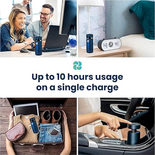 Miniatura 6 de KIKI Pure KIKIAP21-M1G M1 HEPA 13 Portable Personal Air Purifier - Graphite (3-Pack)