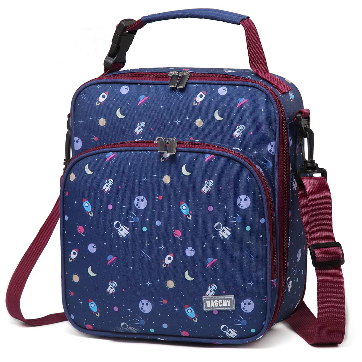 Buy VASCHY Lunch Boxes Bag for Boys, Reusable Lunch Box Containers for