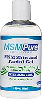Vista 6 de KALA HEALTH MSMPure MSM - Polvo fino de 2.2 libras y gel MSM con aloe orgánico paquete de 8 onzas