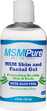 KALA HEALTH MSMPure MSM Fine Powder 5lb and MSM Gel with Organic Aloe 8oz Bundle