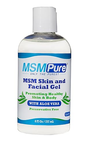 Miniatura 2 de KALA HEALTH MSMPure MSM Gel con Aloe Orgánico 8oz y MSM Coarse Flakes 8.8oz Bundle