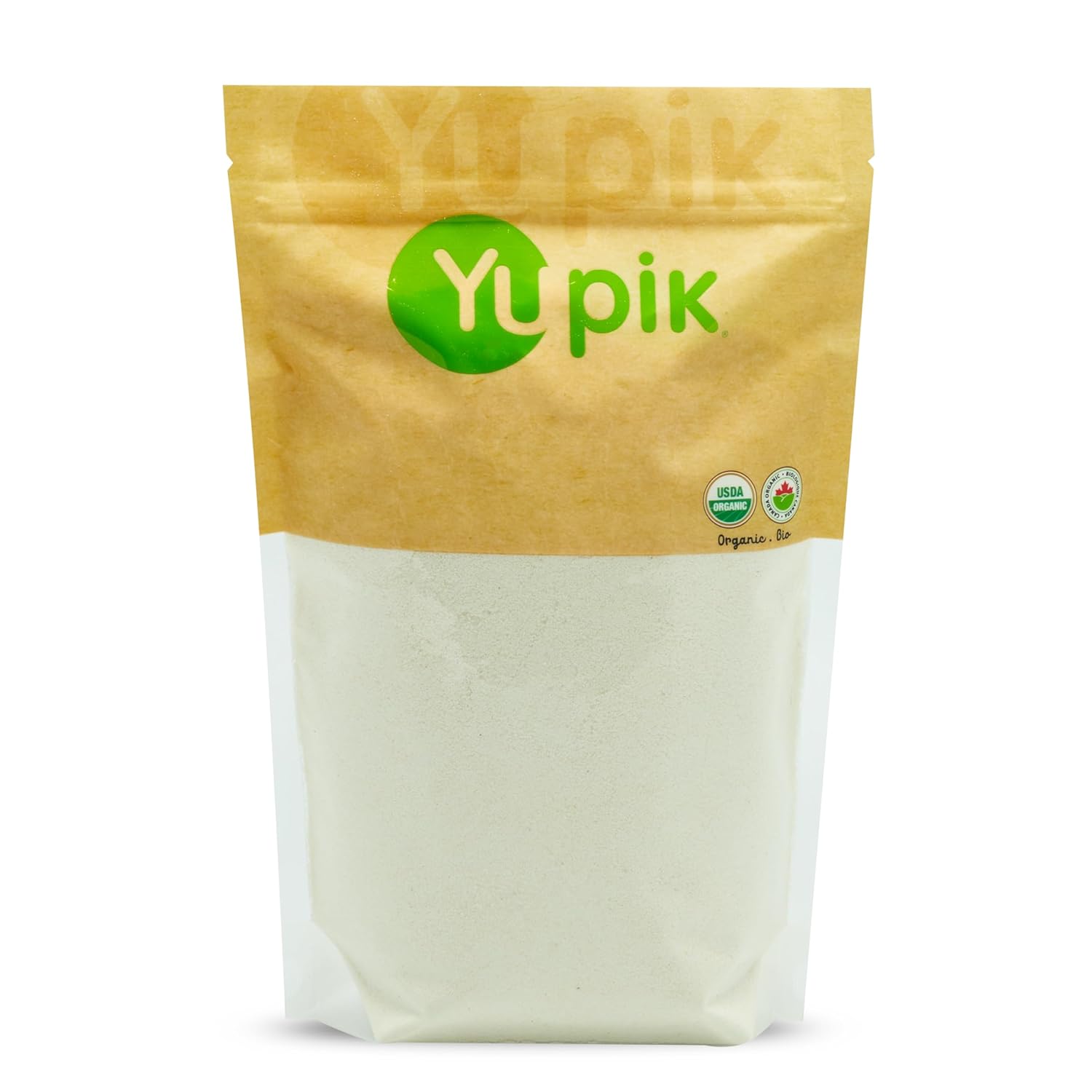 Harina de Coco Orgánica Yupik 2.2 lb (35.2 oz), Sin Gluten, Vegana