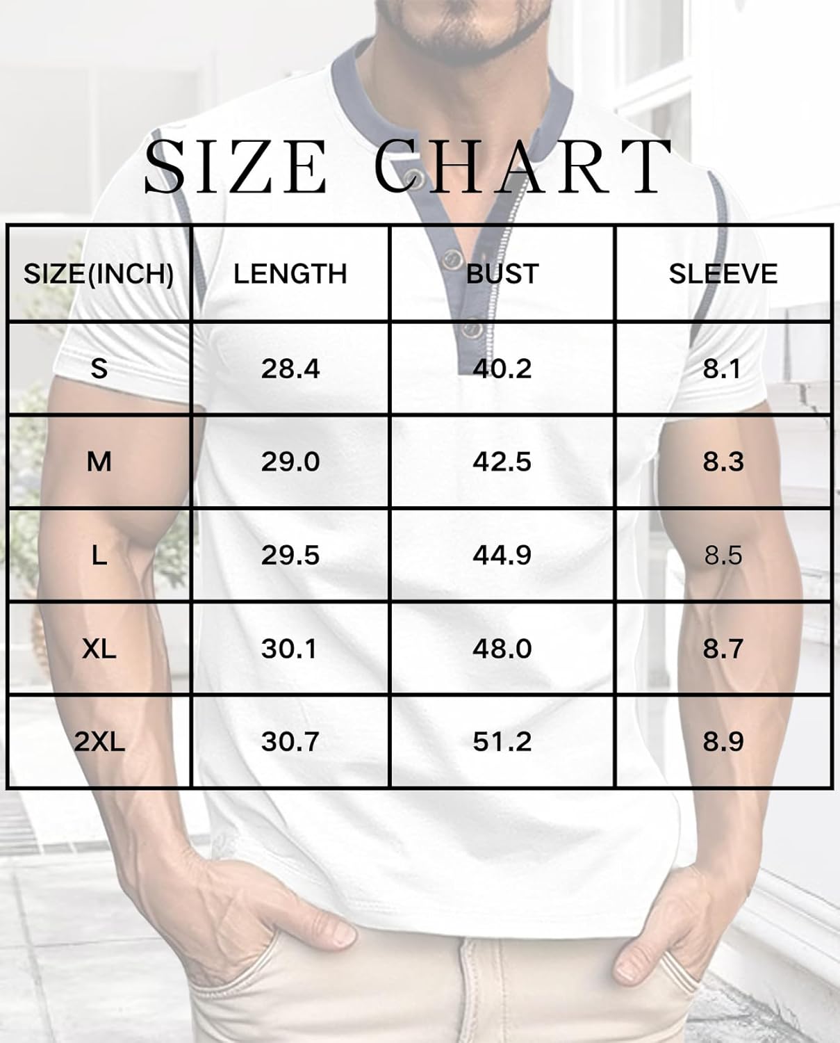 Fashion Short Sleeve Henley Shirts for Men Button Comfy Casual Shirts Business Summer Basic Tops