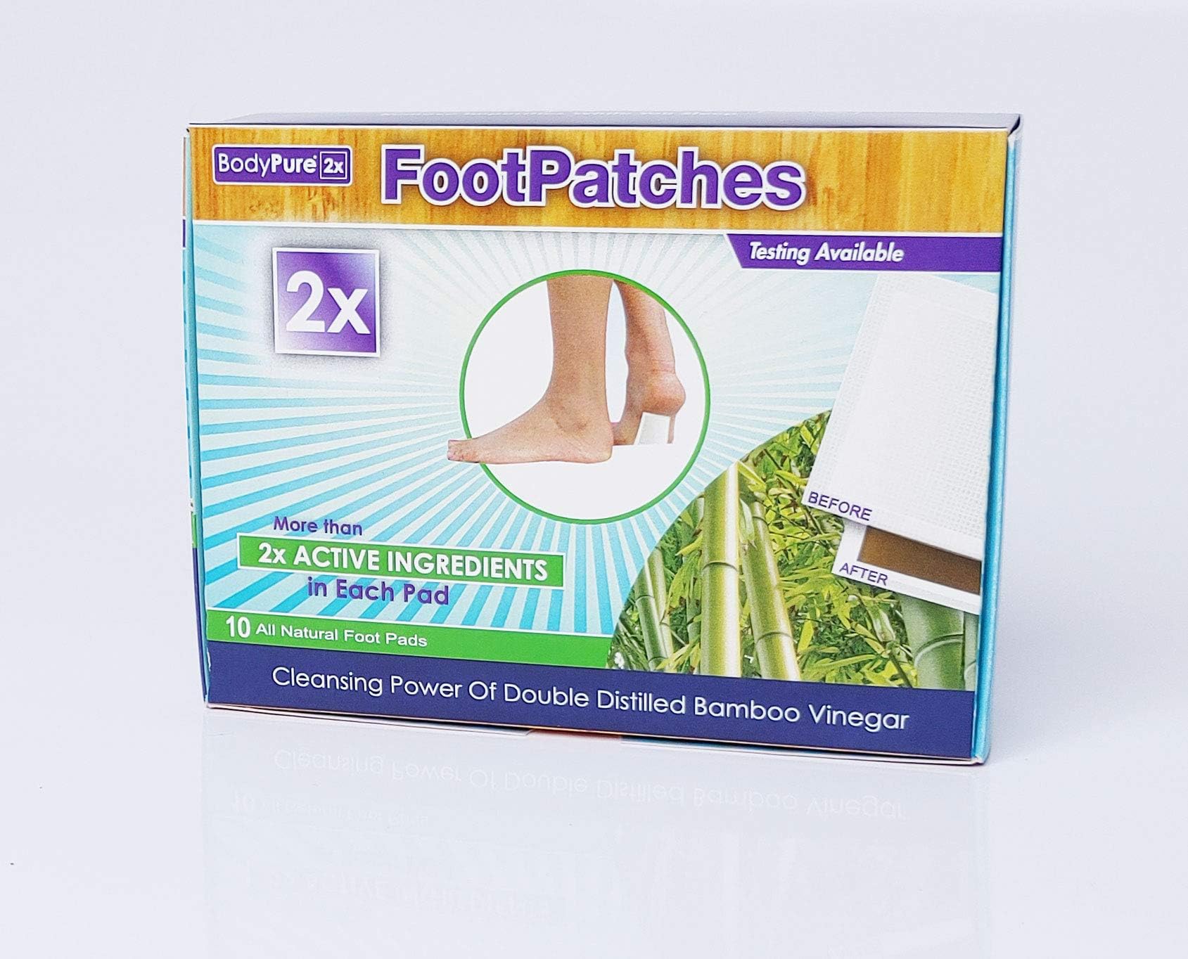 BodyPure2x Foot Pads