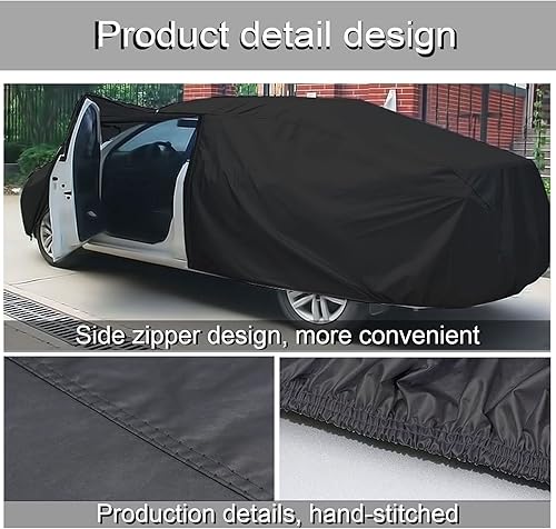 Miniatura 5 de La funda para coche es compatible con Ssangyong Korando Kyron Musso Rexton, impermeable, para todo tipo de clima, viento y nieve, rayos UV,