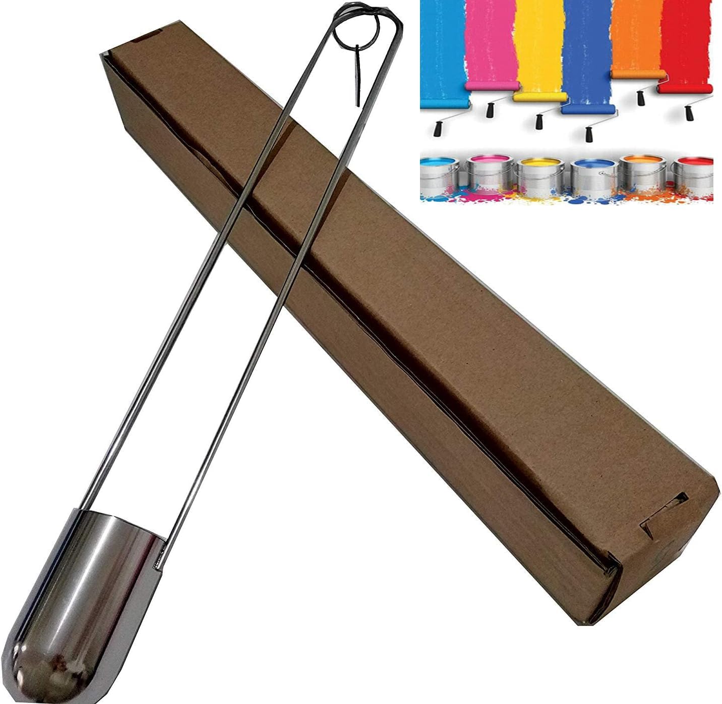 Zahn Viscosity Cup #3 Dip Type 44ml Stainless Steel Viscometer Flow Cup for Paint Finishes Oil Dye Sauce Honey