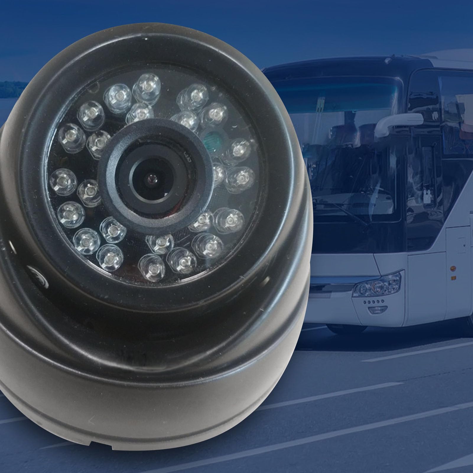 Cámara Domo, Cámara Domo de Seguridad de Metal HD, Cámara de Seguridad de Vigilancia de Visión Nocturna Gran Angular