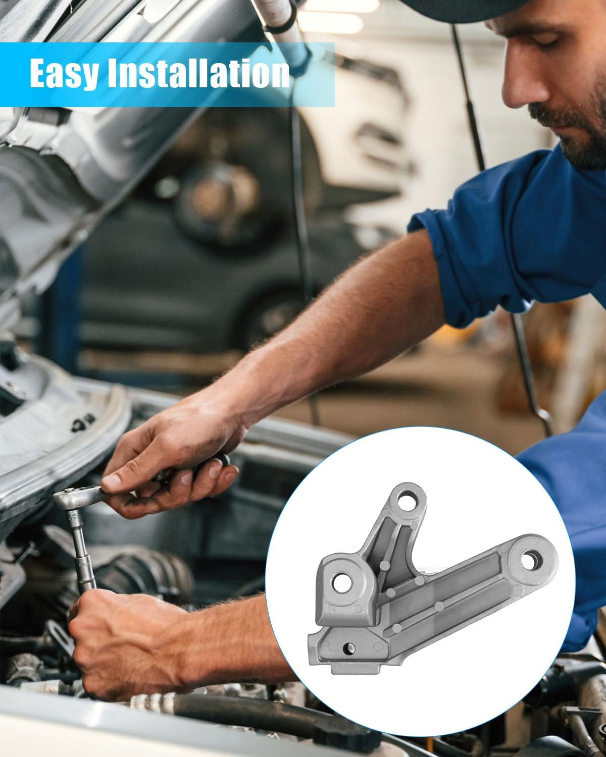 Driver Side Engine Mount Bracket Compatible with Mazda 3 2010-2014 Mazda 5 2012-2014 Replaces BBM5-39-080B BBM5-39-080A BBN8-39-080A