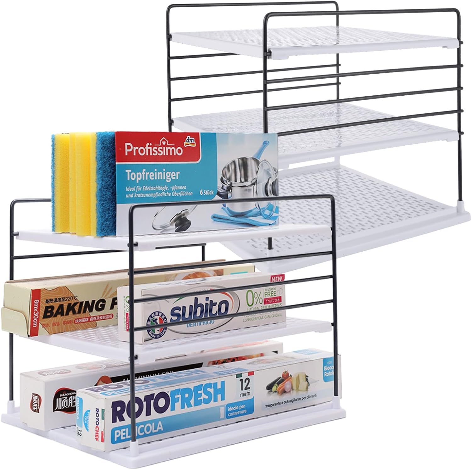 YAYODS 8 stuks 15 x 10 x 3 cm plastic doos met deksel, klein, sorteerdoos, transparant, knutselorganizer, fotoopbergdoos, plat, stapelbaar, box met deksel van kunststof