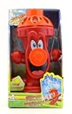 Rhode Island Novelty Kids Sprinkler Fire Hydrant, Attach Water Sprinkler for Kids to Garden Hose for Backyard Fun, Splash All Summer Long, Sprays Up to 8 Ft.(Red)