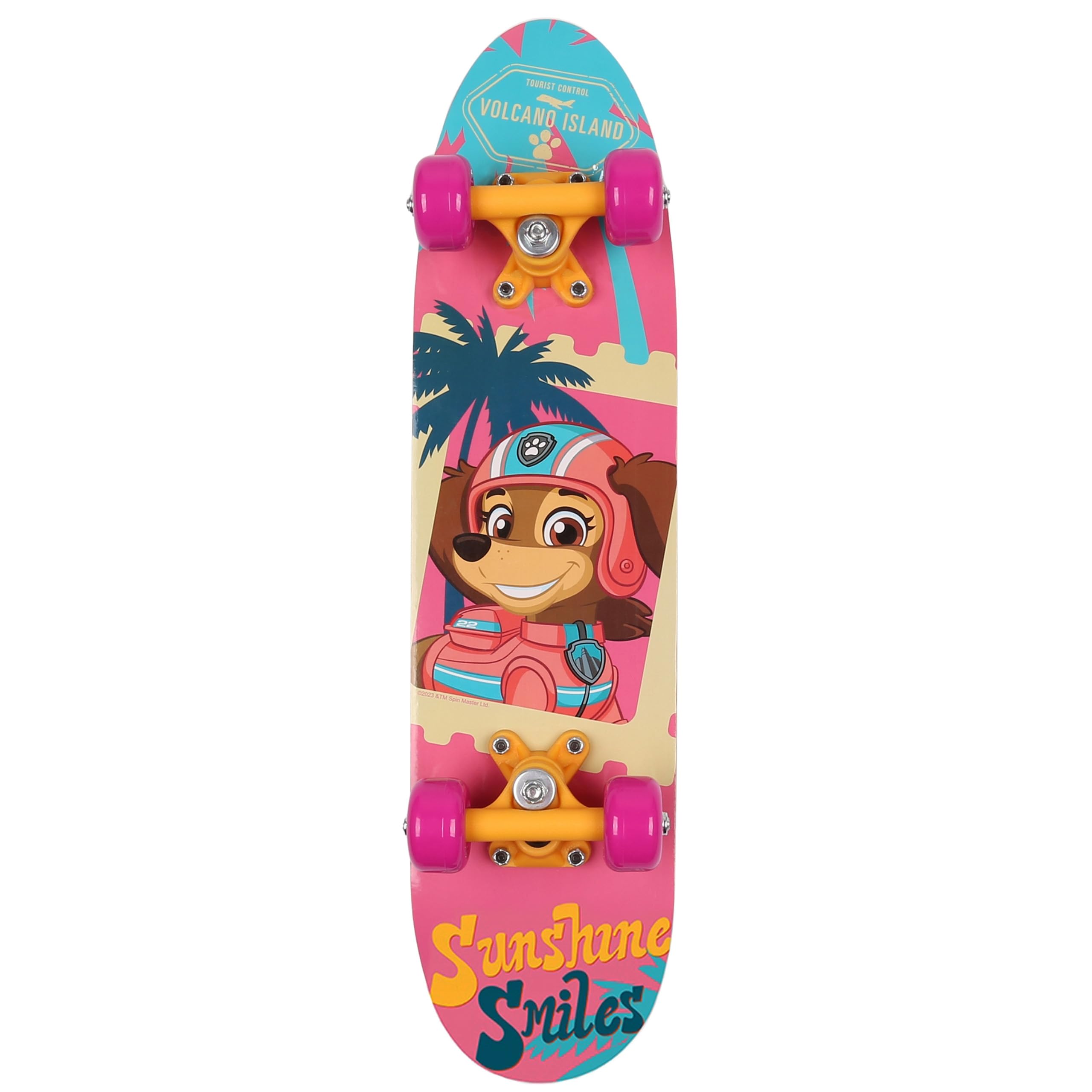 Kinder-Holzskateboard 61cm, rutschfest, leicht und stabil 20-50kg