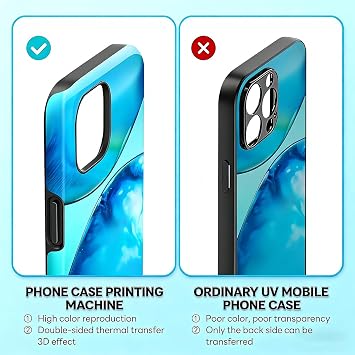 Professional Phone Case Heat Press Machine – 3D Vacuum Sublimation System with Precise Digital Control, Multi-Function for Badges, Coasters & More, with 2 Molds & 20 Shells