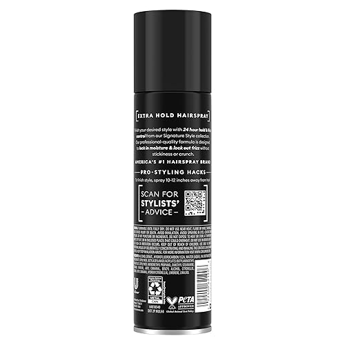 Vista 17 de TRESemmé Laca para el cabello de sujeción extra para control de encrespamiento las 24 horas, con Pro Lock Tech 14.6 oz