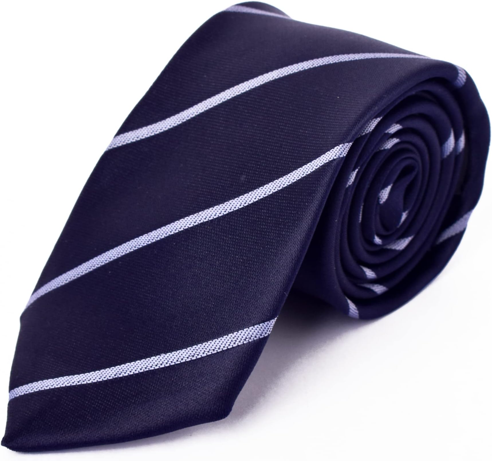 Men’s Micro-Silk Necktie | Elegant Microfiber Silk Blend Tie | Classic Business, Formal & Casual Woven Dress Neck Tie for Office, Wedding & Party