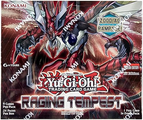 Konami Caja de refuerzo de tempestad furiosa Yu-Gi-Oh