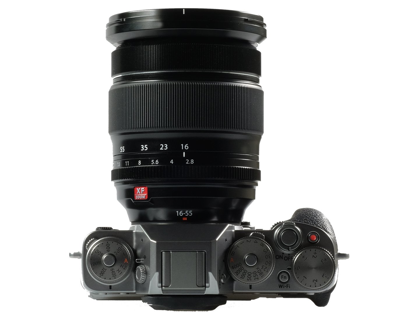Fujifilm X-T1 système (16 mégapixels capteur APS-C CMOS X-Trans II, pliant de 7,6 cm (3 pouces) écran LCD, WiFi, éclaboussures et résistant à la poussière) Kit incl. Fujinon XF16-55 mm graphite / argent