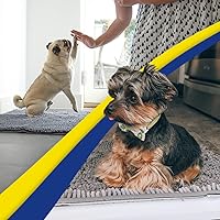 Vista 25 de Muddy Mat Tapete súper absorbente para interiores, de microfibra de secado rápido, antideslizante, para puerta principal, lavable a máquina