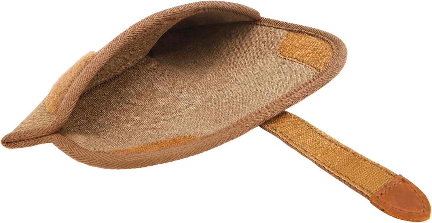 Tas Trost Canvas Shooting Rifle Bolt Holder, Padded Gun Bolt Protector Carrier Pouch Case