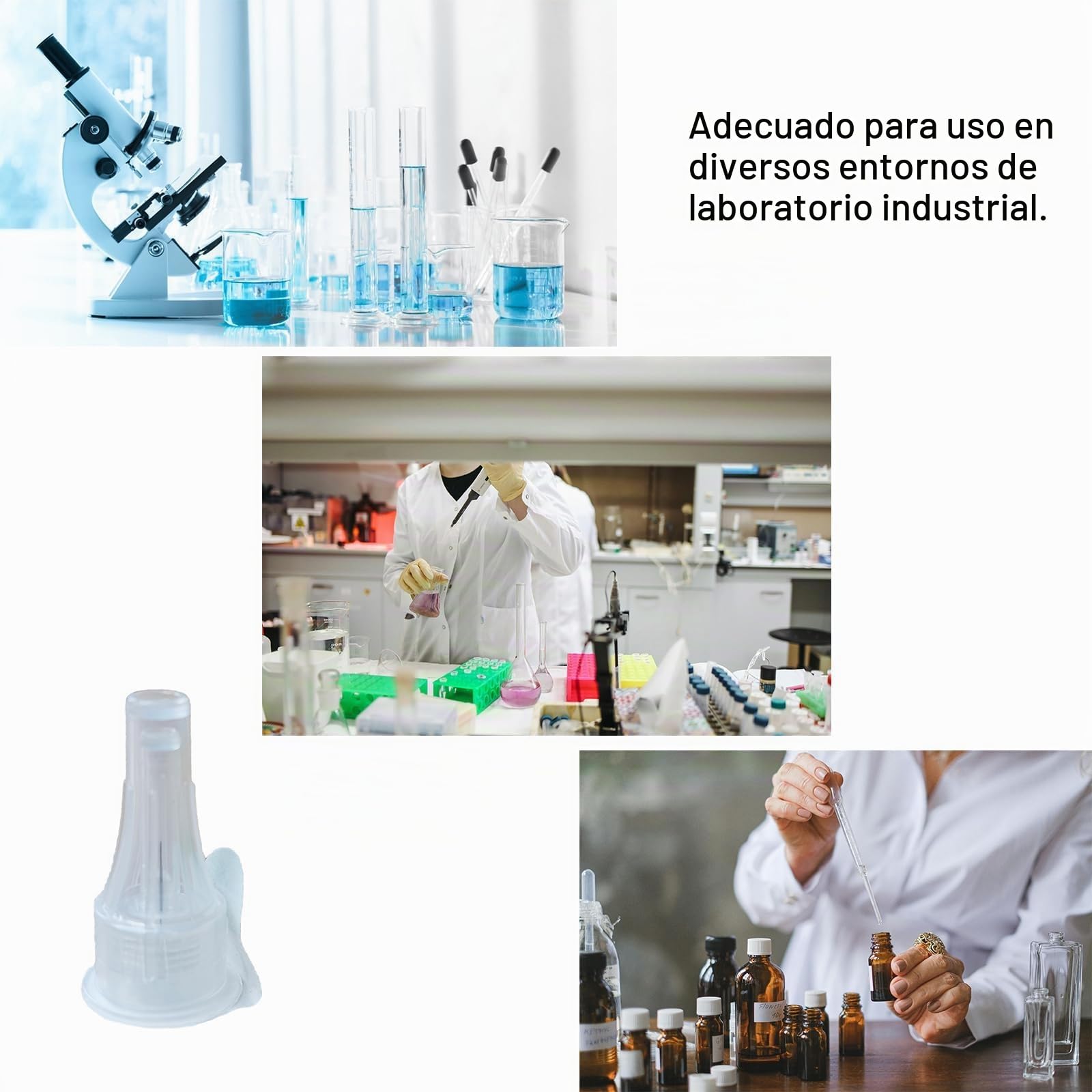 100 unidades/paquete de 0,23 x 4 mm (32G) accesorios de acero inoxidable de pared delgada, compatibles con la mayoría de los aplicadores, envasados individualmente, herramientas de dosificación