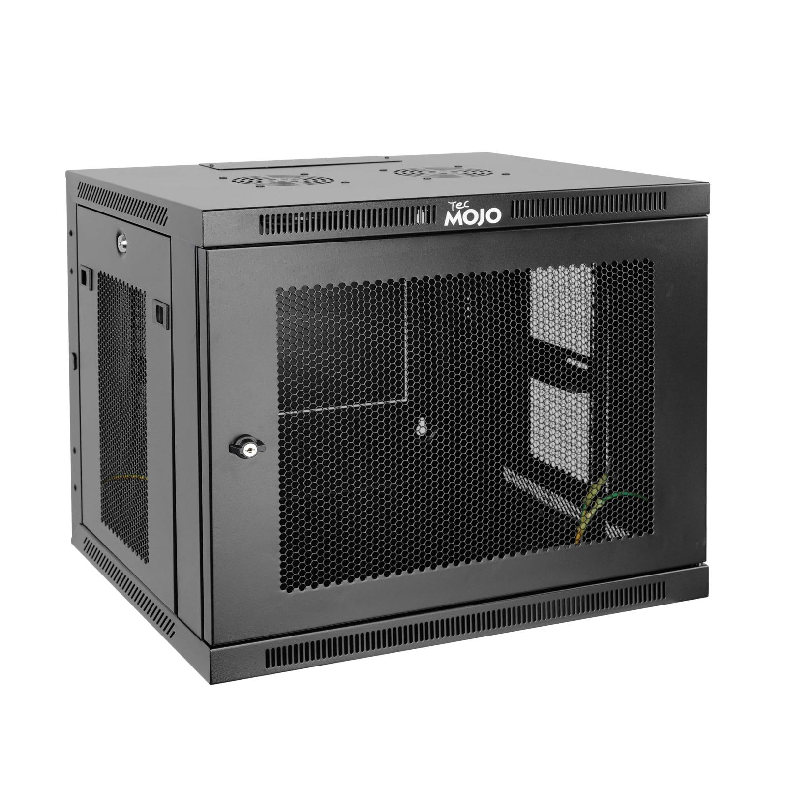 Amazon.com: Tecmojo Fully Welded Server Cabinet, 9U Wall Mount Server ...