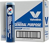 Vista 1 de Valvoline Parte # VV609 Grasa ámbar de uso general automotriz, cartuchos de 10-14.1 onzas