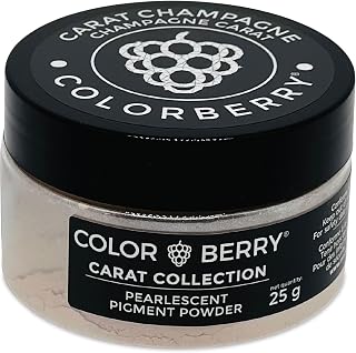 COLORBERRY Carat Collection Pearlescent Pigment Powder - Carat Champagne