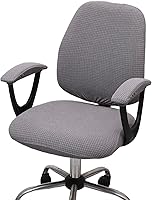Vista 42 de Melaluxe Funda para silla de oficina con fundas para reposabrazos, funda elástica universal para silla de escritorio, fundas para silla