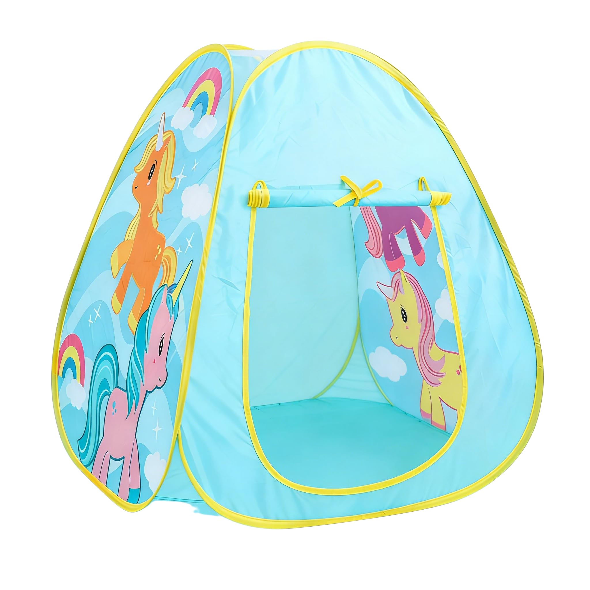 einhorn zelt Pop Up Spielzelt Für Kinder, Faltbares Spielhaus Für Drinnen Und Raußen, Tragbares Kleinkinderzelt Für Jungen Und Mädchen Spielzeug Gerüst kaufen I Got Clarkson's Favourite Size:100g