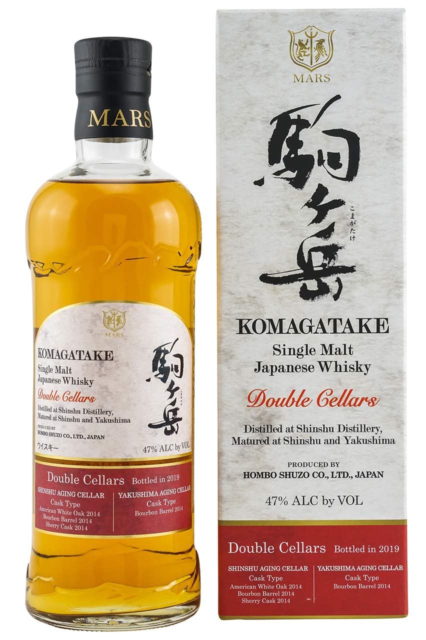 Amazon.co.jp: 本坊酒造 マルス シングルモルト駒ヶ岳 ダブルセラーズ  