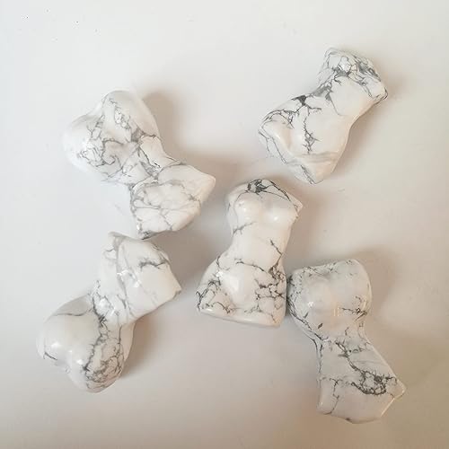 Vista 18 de Figura de cristal curativo de ágata india, escultura de figura femenina, 2 pulgadas, tallado, piedra de palmera, decoración de oficina Ágata