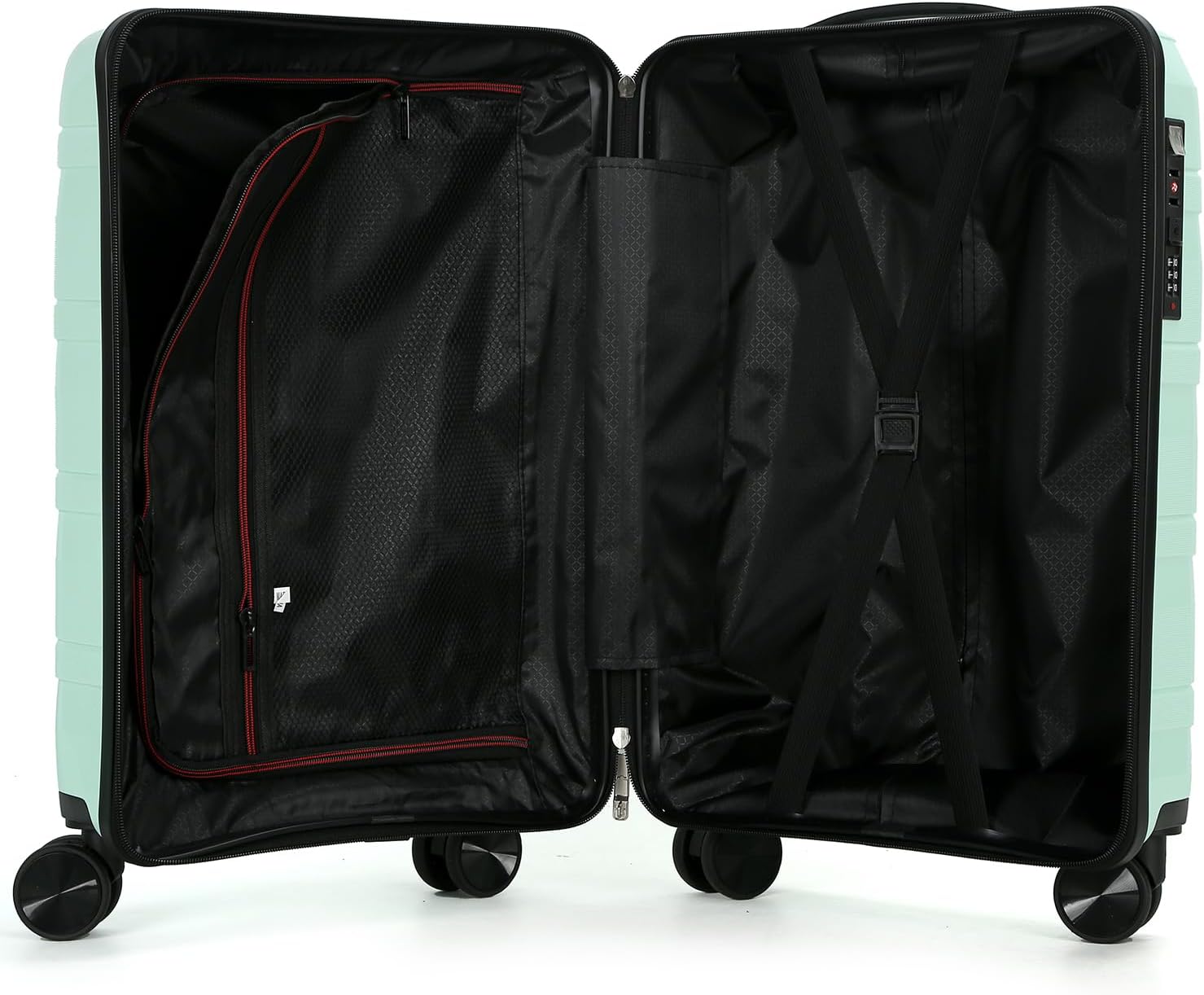 2 Piece Carry On Luggage Set with TSA Lock, Hard Shell Suitcases with Wheels, Small & Large Airline Approved Luggage Set for Travel