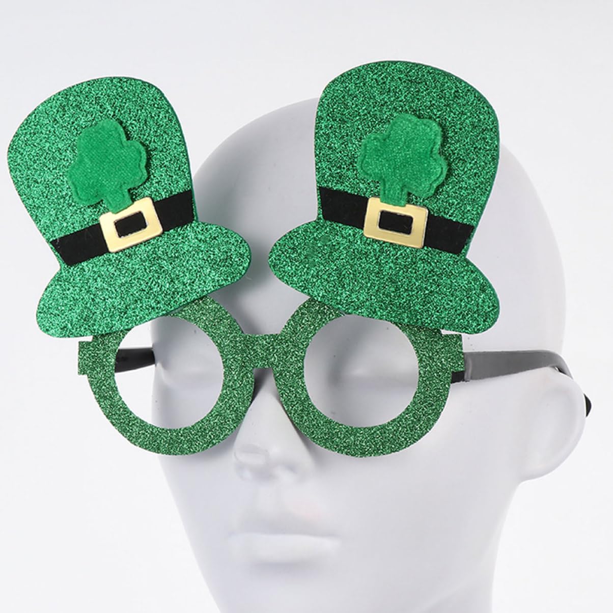 Abaodam 10 Piezas Gafas Irlandesas Decoración Irlandesa Regalos Irlandeses Gafas De Maquillaje Gafas Divertidas Niños Gafas Del Día De San Patricio Gafas De Fiesta De Navidad St Marcos